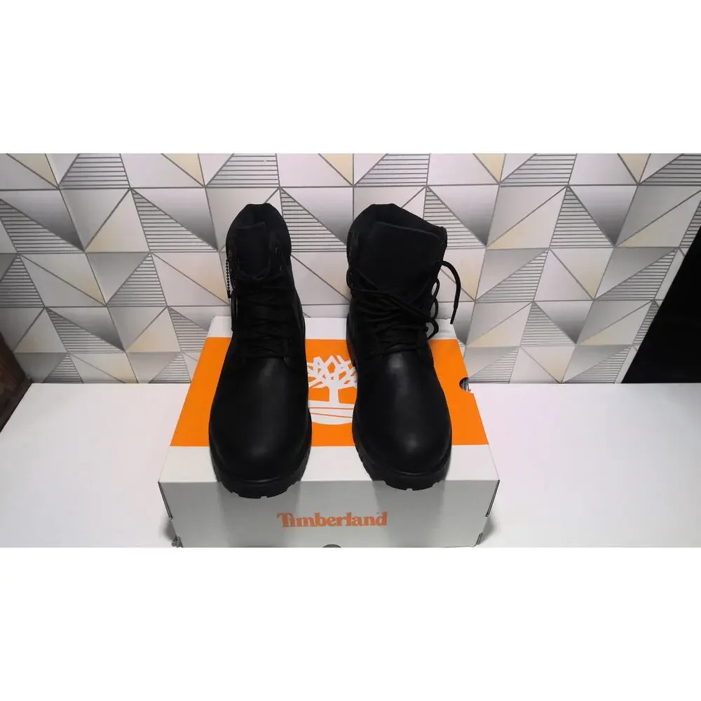 Timberland 25 6-Inch Waterproof Boots Men’s 10.5 Black TB0A6CH6 W02 New Box